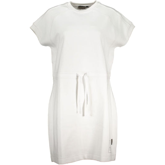 Napapijri White Cotton Women Dress