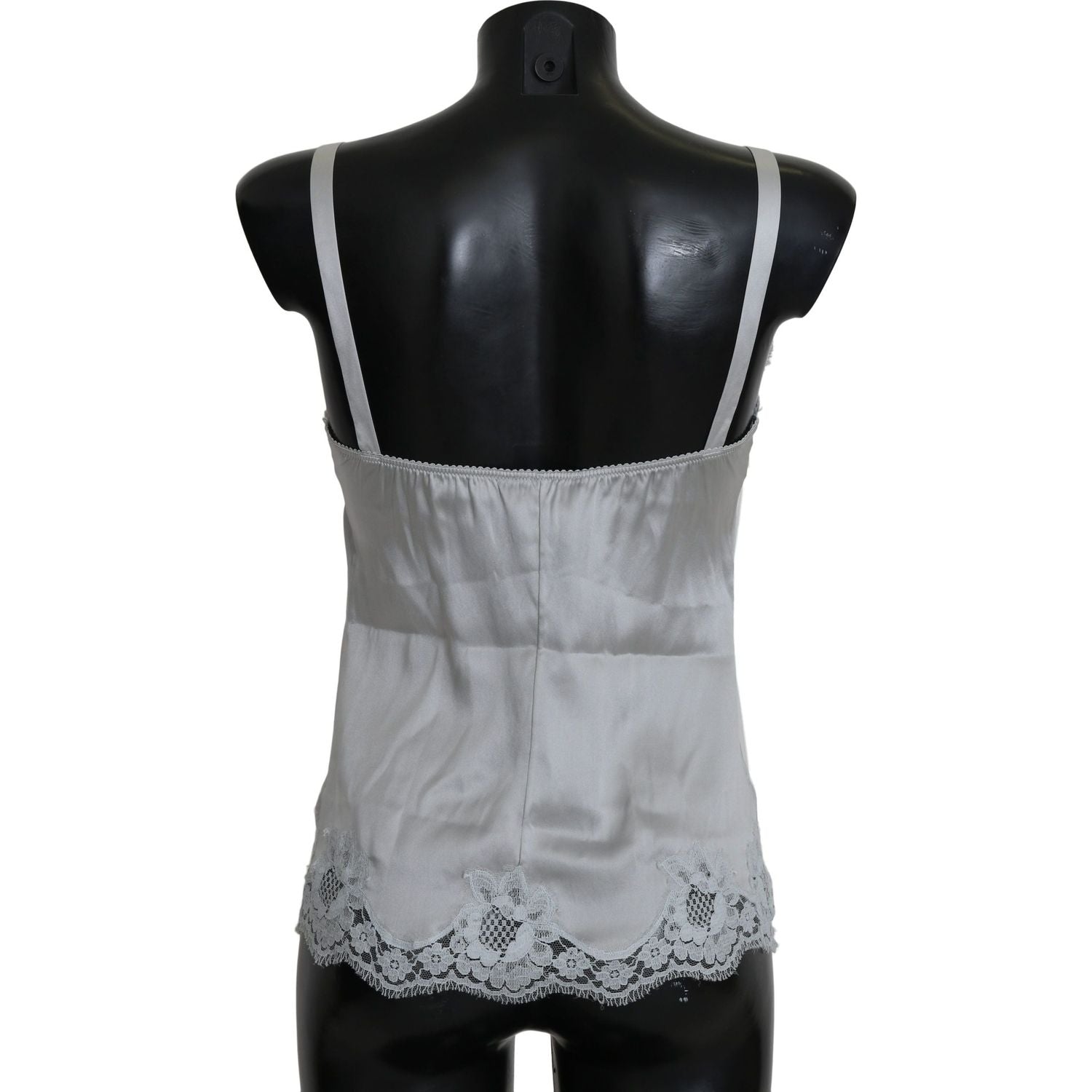 فستان شيميز من الحرير المرن من دولتشي آند غابانا بطبعات الأزهار