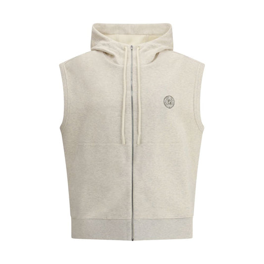 Fendi Gray Cotton Sweatshirt