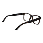 Andy Wolf Brown Unisex Glasses Frame acetate full-rim rectangle style with demo lenses and branded case