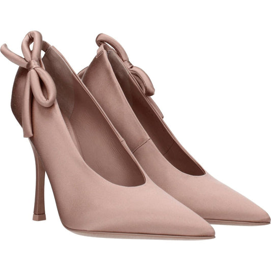 Valentino Garavani Pink Satin High Heel Pumps VA-8547460972809-EU37.5/US7.5