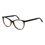 Andy Wolf Brown Unisex Glasses Frame in full-rim acetate cat eye style with demo lenses, ideal for stylish eyewear enthusiasts.