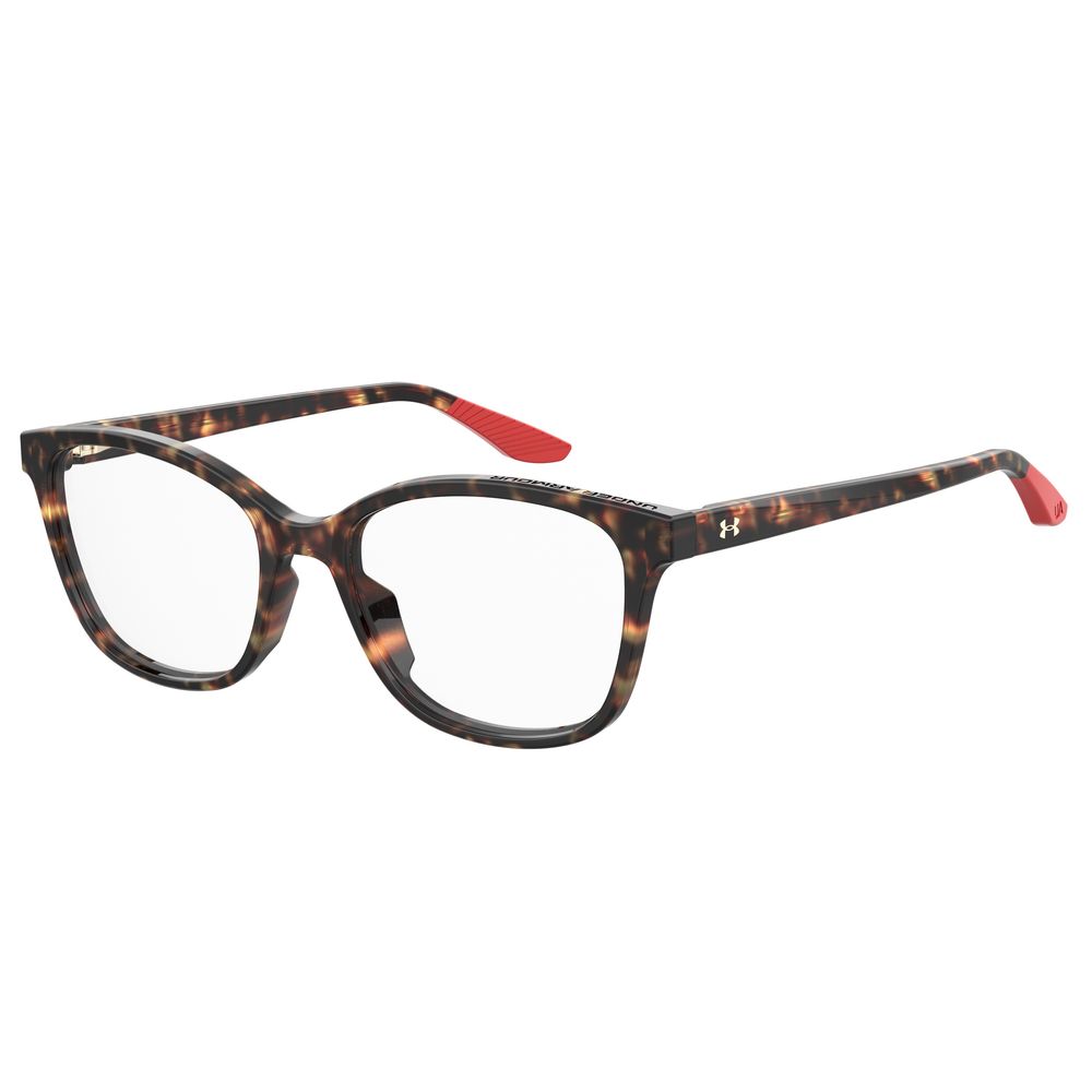 Under Armour Brown Acetate Frames for women, model UA5013086F217, featuring a stylish design with brown acetate material, size 52/17/135 mm.