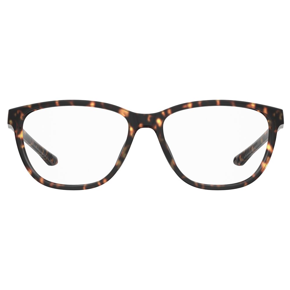 Under Armour Brown Resin Frames with tortoiseshell pattern, women's glasses, 54/15/140 mm resin material.