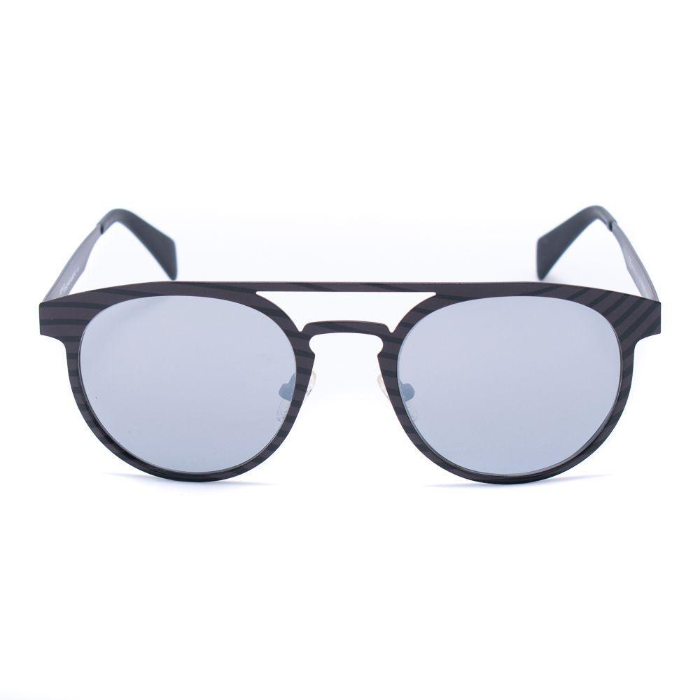 Italia Independent Gray Metal Sunglasses