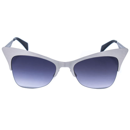 Italia Independent Silver Metal Sunglasses