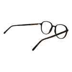 Andy Wolf Brown Unisex Glasses Frame in acetate with full-rim panto style, demo lenses, and branded case included.