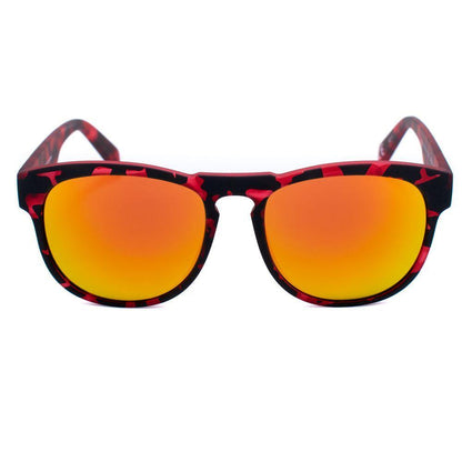 Italia Independent Red Acetate Sunglasses