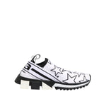 Dolce & Gabbana White Stars Sorrento Low Top Sneakers Shoes
