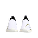Dolce & Gabbana White Black Low Top Sorrento Sneakers Shoes
