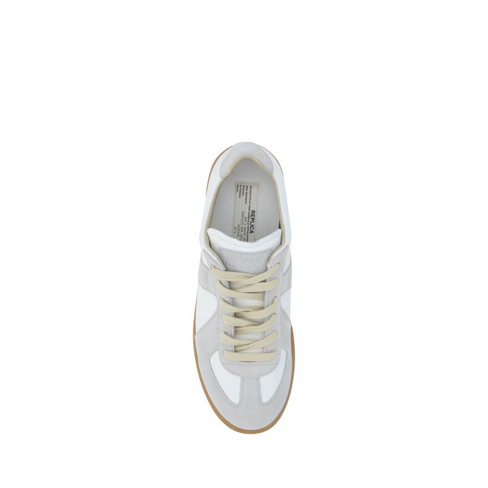 Margiela White Rubber Low Top Sneakers