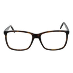Andy Wolf Brown Unisex Glasses Frame in acetate, full-rim design, size 57-16-145, with demo lenses and branded case included.