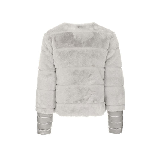 Maison Espin Gray Polyester Jackets & Coat MA-1640-XL