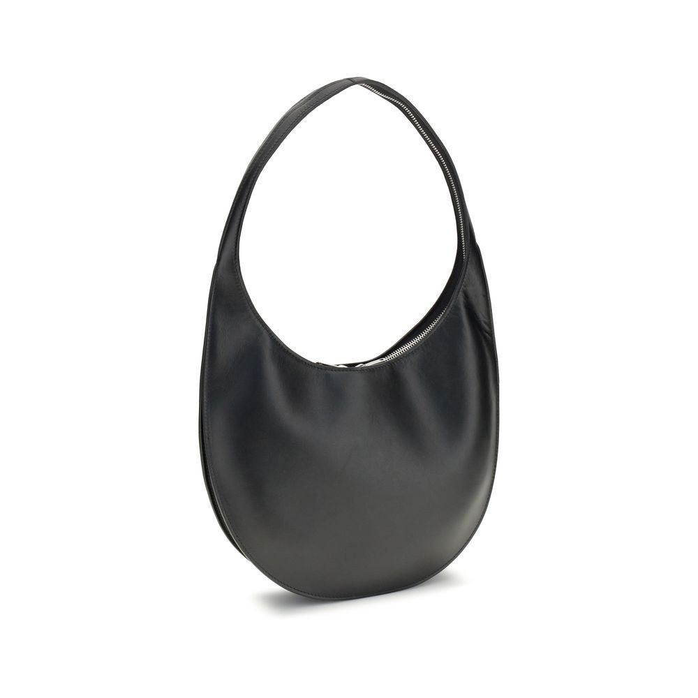 Front view with bag zipped and handles upright.