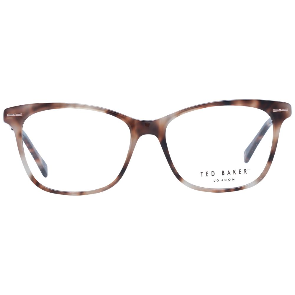 Ted Baker Brown Women Glasses Frame in acetate with full-rim butterfly design. Includes branded case. Size 52-15-140.