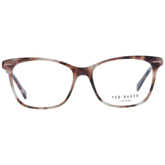 Ted Baker Brown Women Glasses Frame in acetate with full-rim butterfly design. Includes branded case. Size 52-15-140.