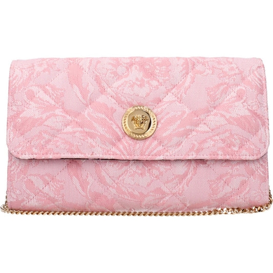 Versace Pink Fabric Clutch Bags VE15246124646665BT