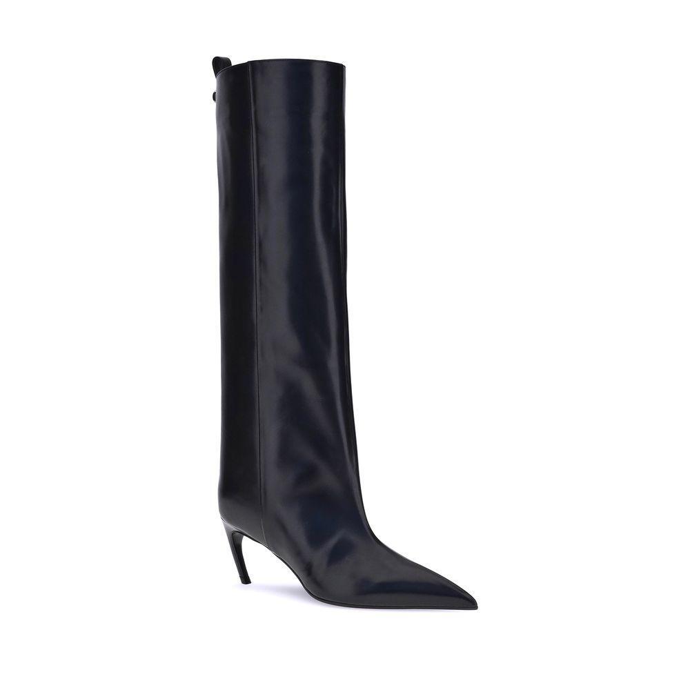The Attico High leather Boots