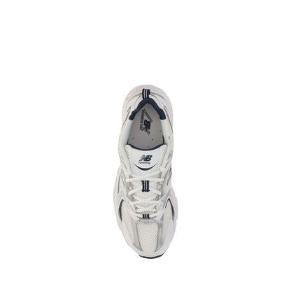 New Balance White Polyethylene Athletic Sneakers