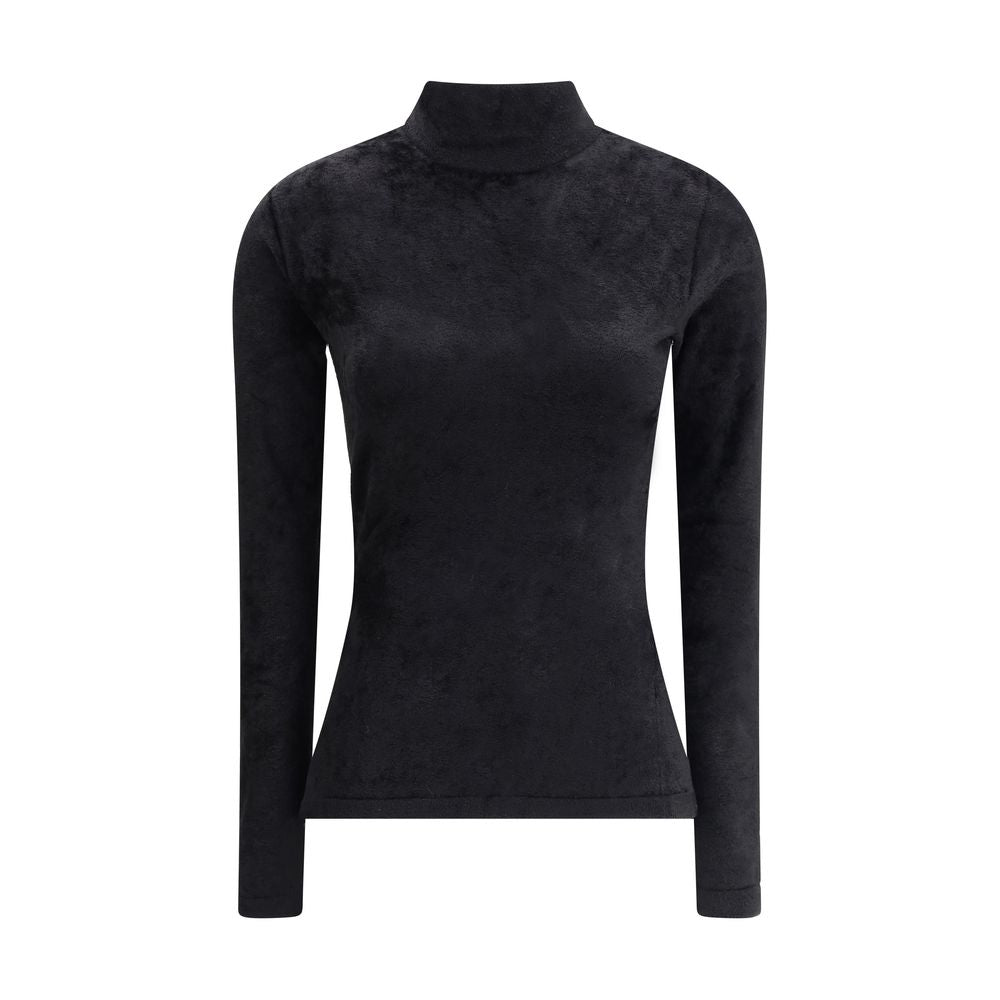 Versace Black Viscose Shirt
