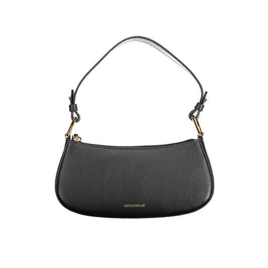 Coccinelle Black Leather Handbag CO-26607