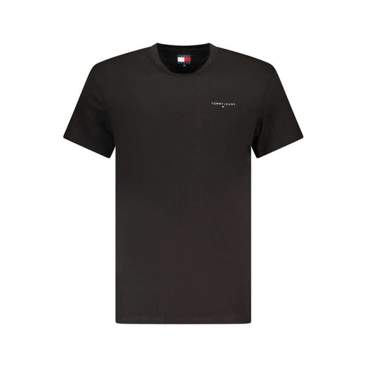 Tommy Hilfiger Black Cotton Men's T-Shirt 1728,67403481248,Black,Clothing,L,M,Men,New with tags,S,T-Shirts - Clothing,T-Shirts - T-Shirts - Clothing,Tommy Hilfiger,XL,XXL