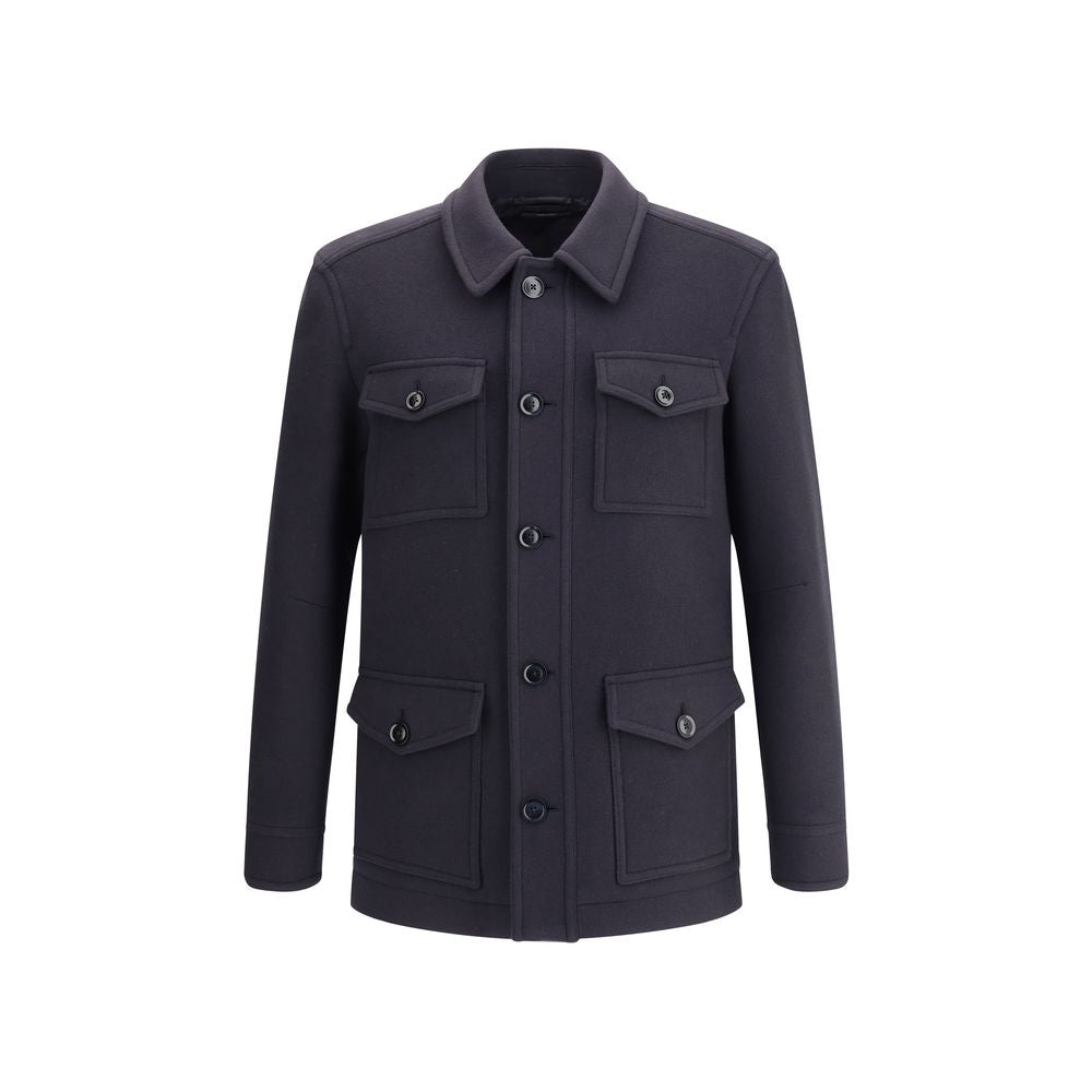 Tom Ford Short wool Coat TO-OJM021FMW058HB825-IT50 | L
