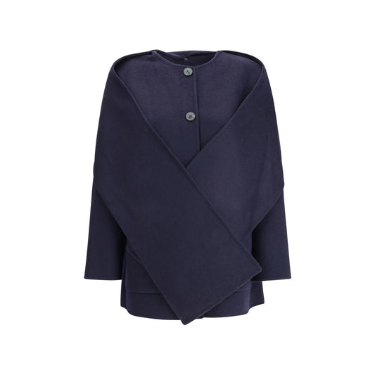 Dynamis Studio Wool scarf Coat DY-ANTWERPNBL320-IT40 | M