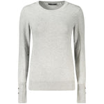 Guess Jeans Gray Viscose Women Sweater GU-39565-S