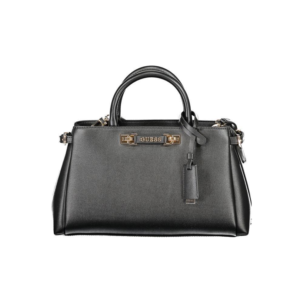 Front view with bag zipped and handles upright.