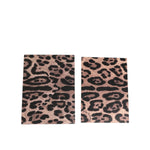 Dolce & Gabbana Multicolor Leopard Print Envelope Paper Post Card Holder with luxury design and signature leopard motif.