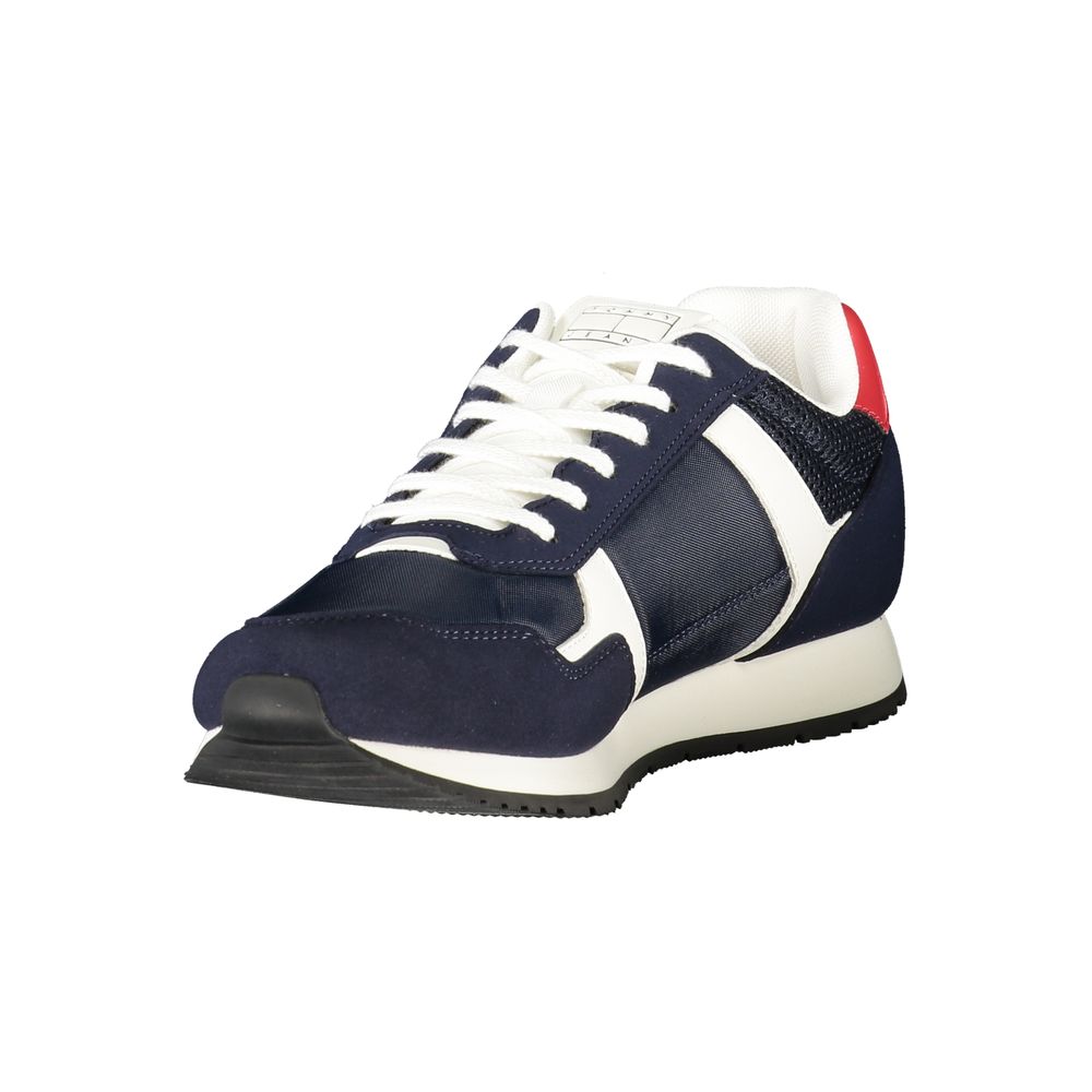 Tommy Hilfiger Blue Polyurethane Men Sneaker