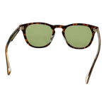 Scotch & Soda Brown Men Sunglass with green lenses and metal frame, full-rim style, offers 100% UVA & UVB protection.