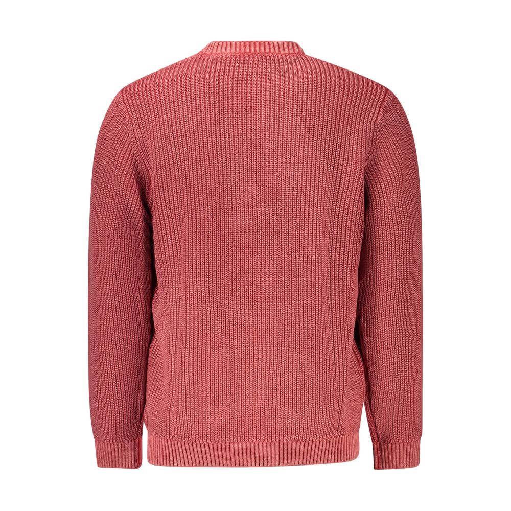 Pepe Jeans Red Cotton Men Sweater