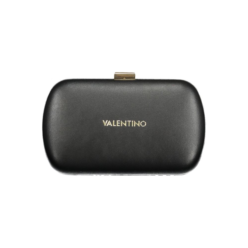 Mario Valentino Black Polyurethane Women Handbag