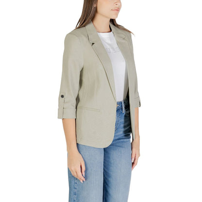 Only Green Linen Blazer 1728,71956299936,Blazers - Suits & Blazers - Clothing,Clothing,Green,IT36|XXS,IT38|XS,New with tags,Only,Suits & Blazers - Clothing,Women