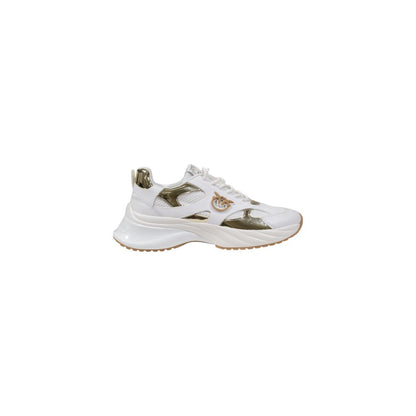 PINKO White Leather Chunky Sneakers PINKO