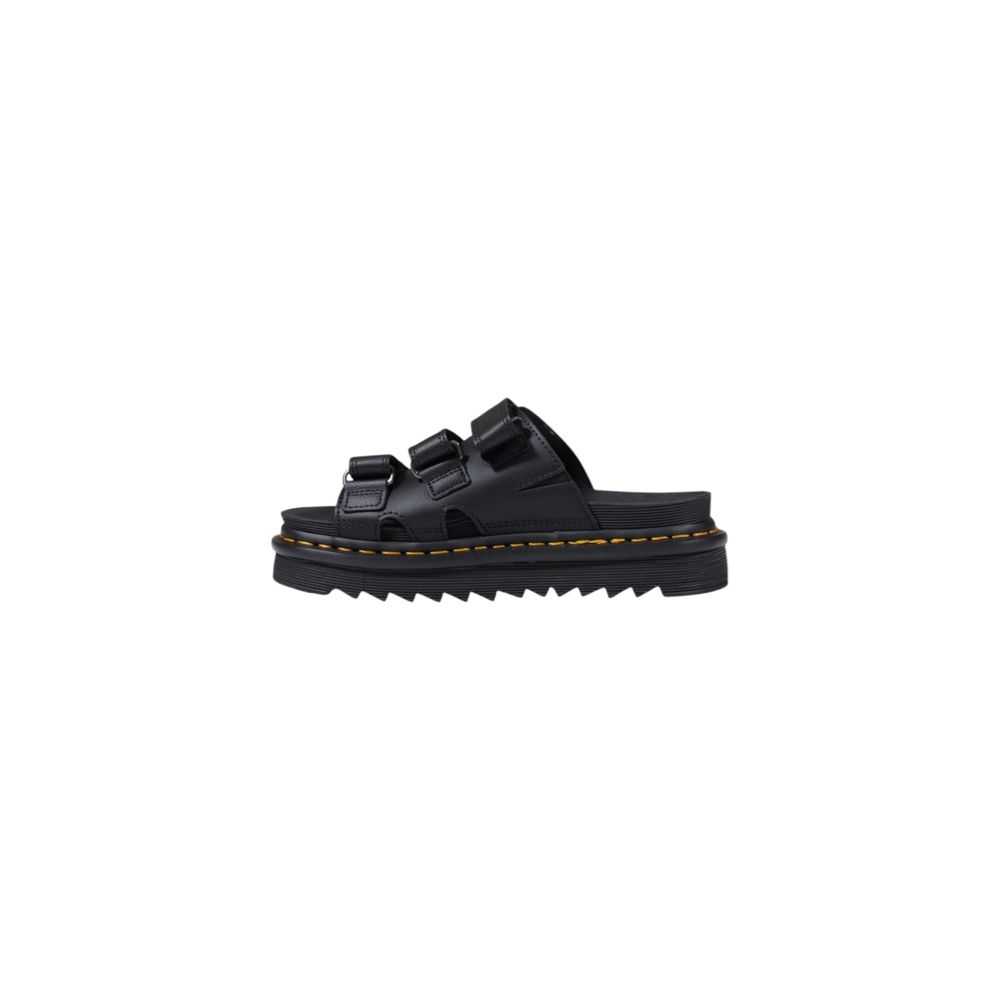 Dr. Martens Black Leather Platform Pumps