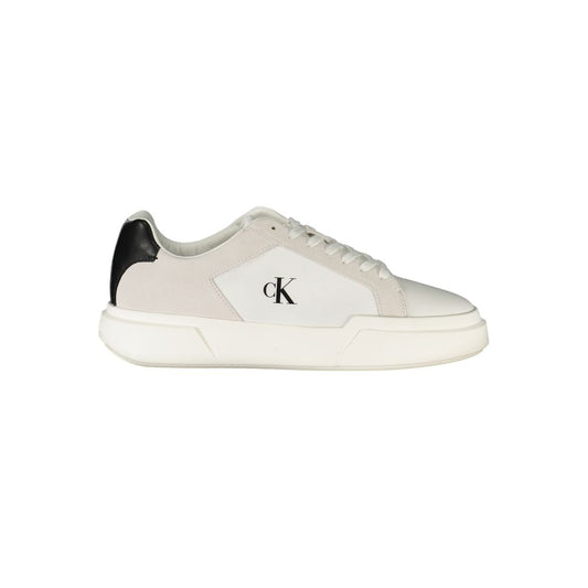 Calvin Klein White Leather Men Sneaker