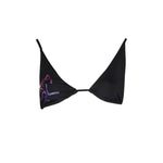 Karl Lagerfeld Black Elastane Swimwear