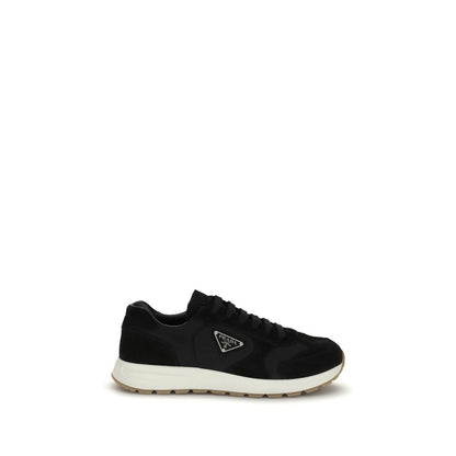 Prada Black Recycled Polyamide Athletic Sneakers Prada