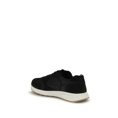 Prada Black Recycled Polyamide Athletic Sneakers Prada