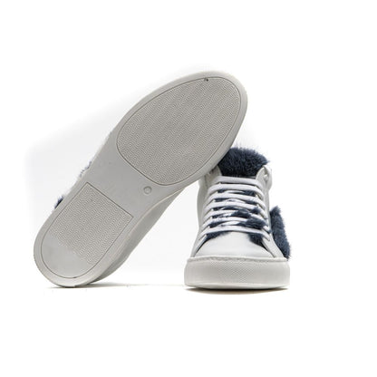 Mr&Mrs Italy White Leather Women Sneaker