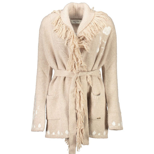 Blugirl Beige Polyamide Women Cardigan