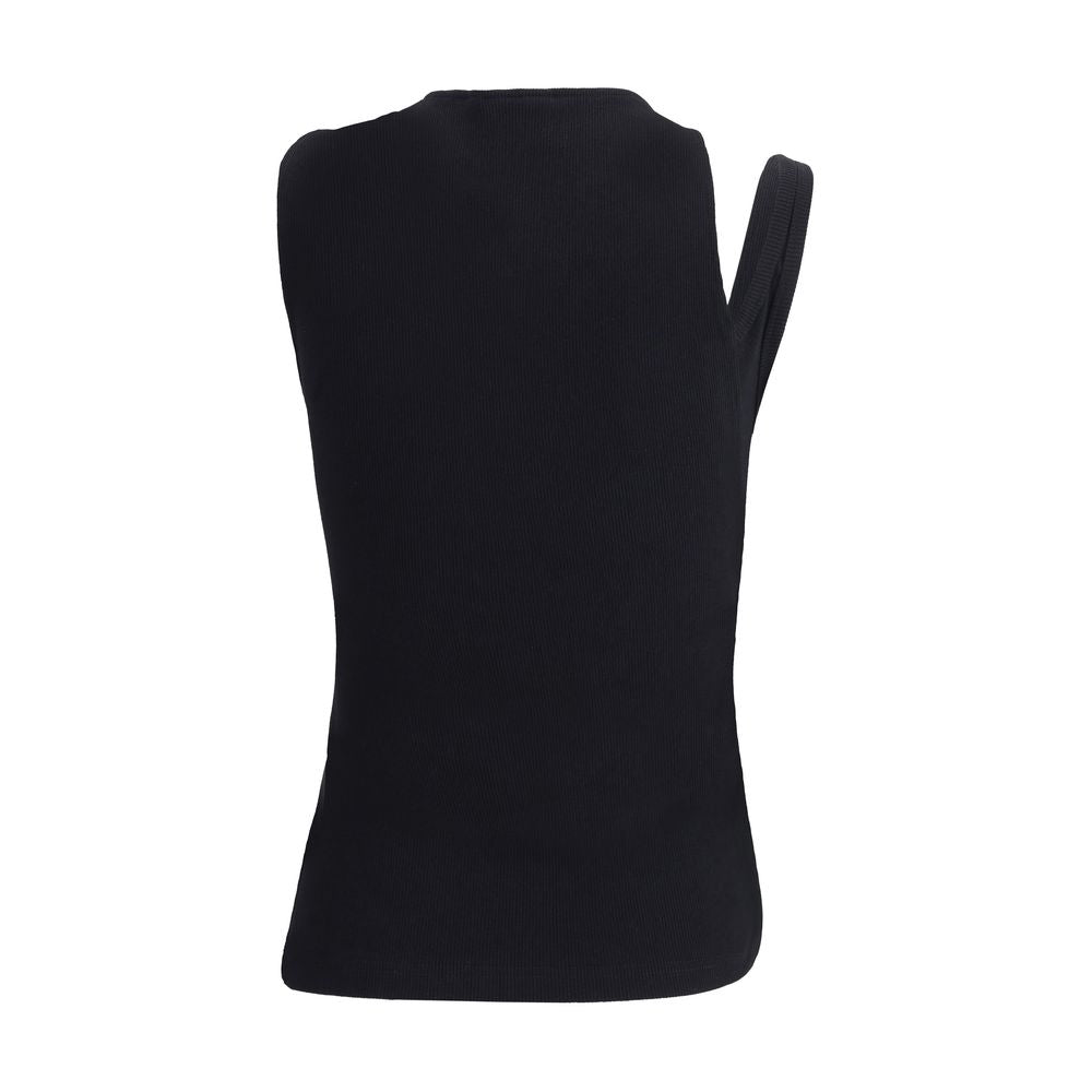 Courrèges Black Cotton Top Courrèges
