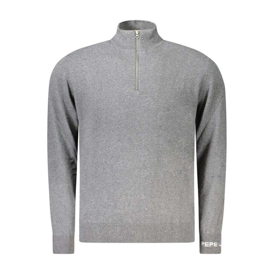 Pepe Jeans Grigio Cotton Men Sweater 1728,67403481248,Clothing,Gray,L,M,Men,New with tags,Pepe Jeans,S,Sweaters - Clothing,Sweatshirts - Sweaters - Clothing,XL,XXL