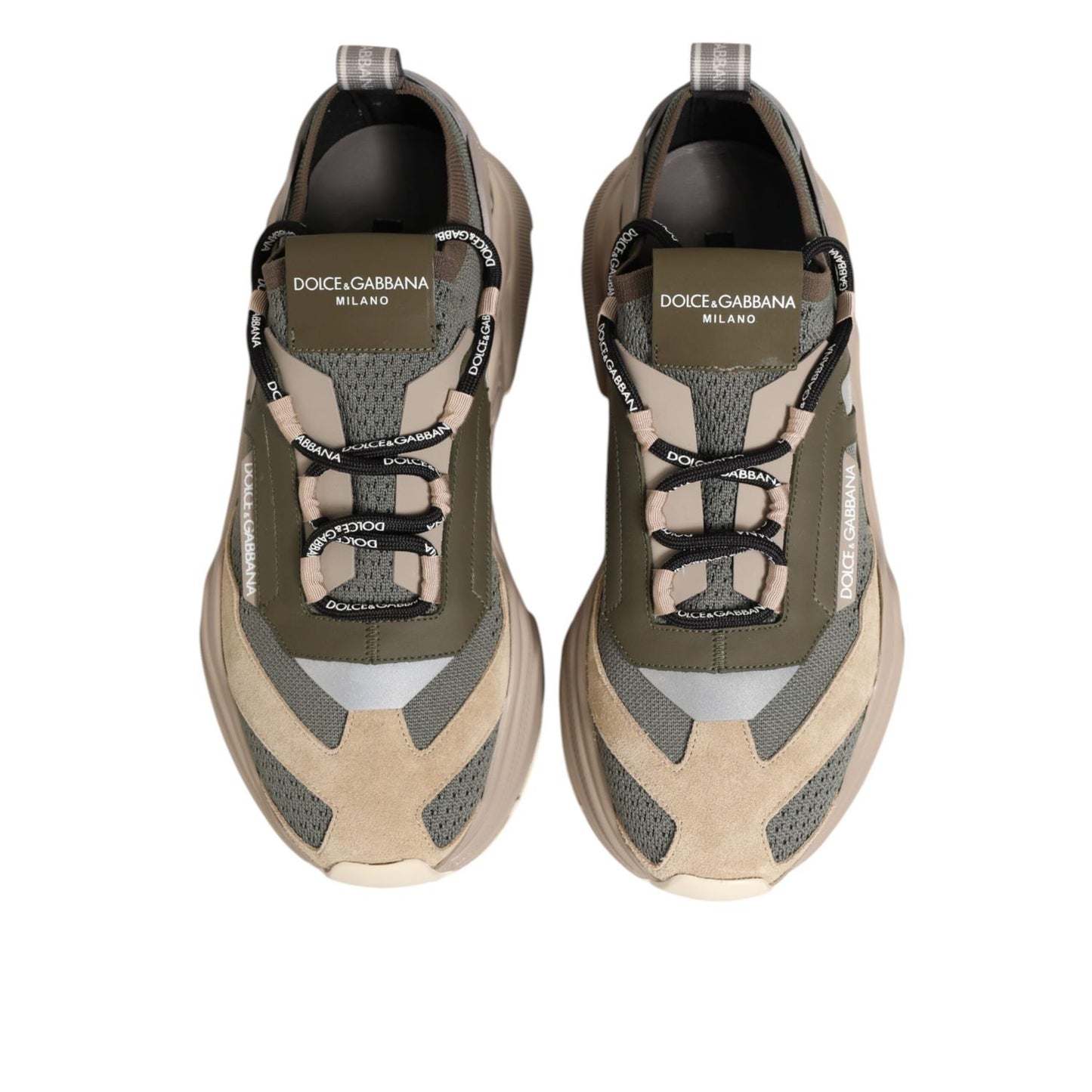 Dolce & Gabbana Multicolor Daymaster Low Top Sneakers Shoes Dolce & Gabbana