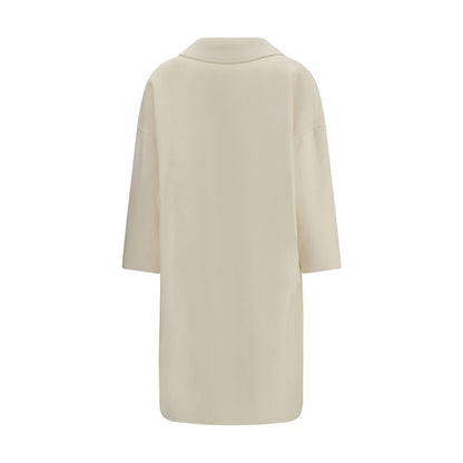 Aftercoat Cream Fleece Wool Coat Aftercoat