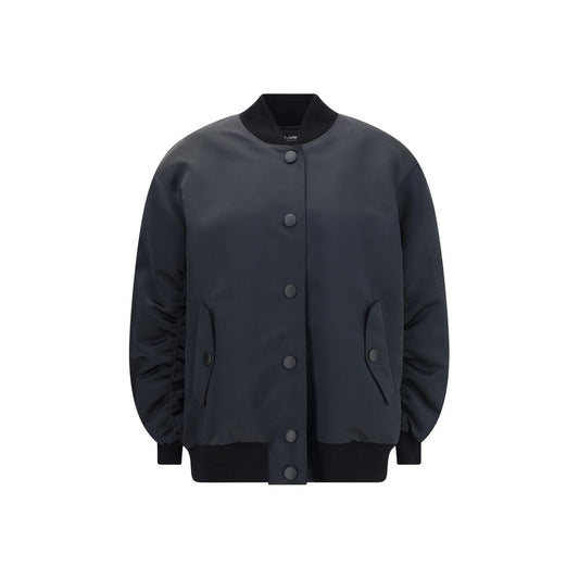 Dolce & Gabbana Black Polyester Bomber