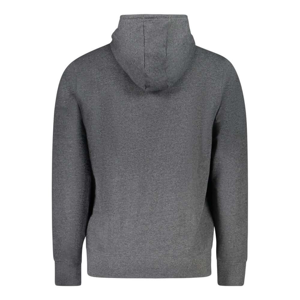 Accademia Militare Gray Recycled Cotton Men Sweater